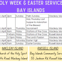 Holy Week & Easter Masses -  Bay Islands 2025